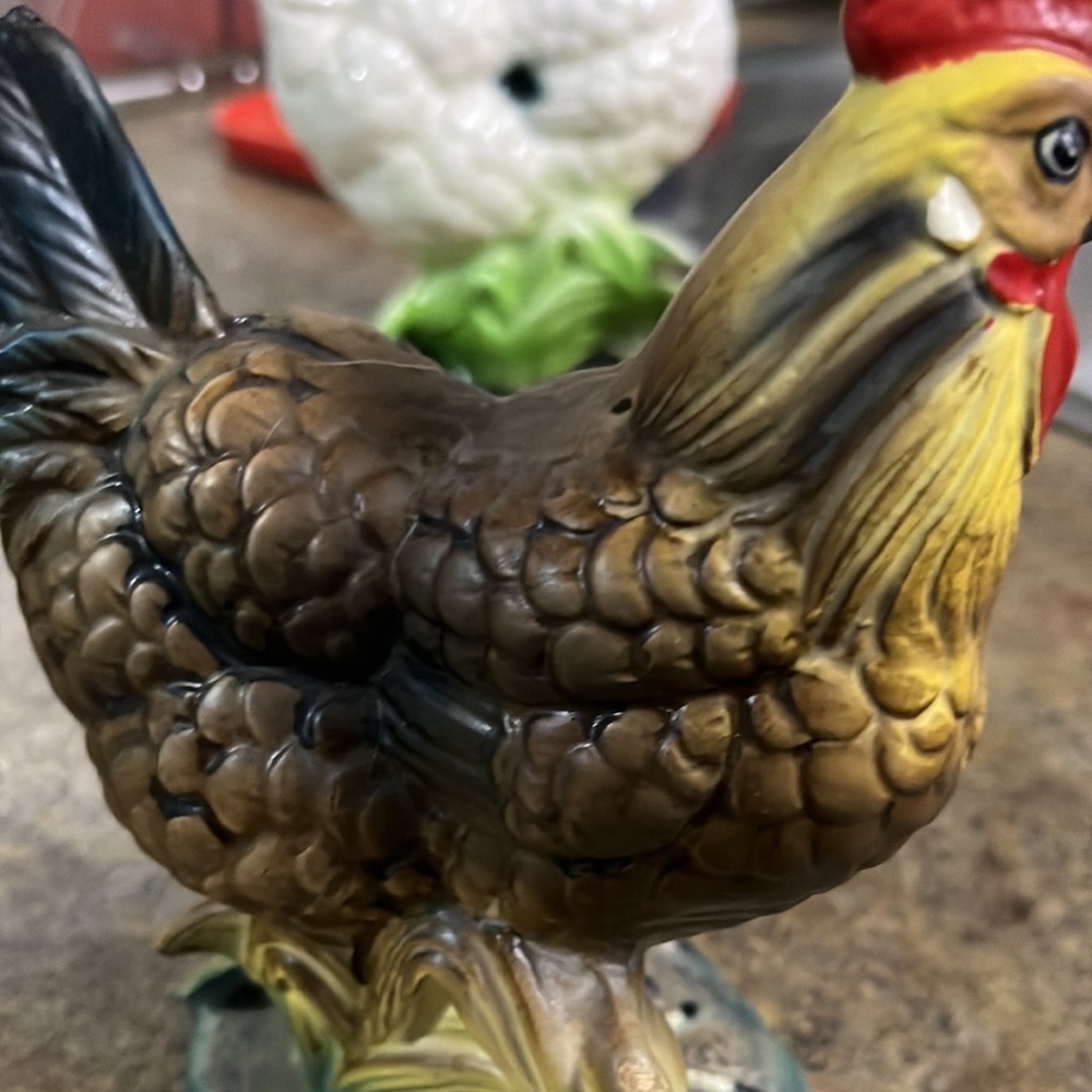 Ardco made in Japan unique vintage Rooster over 50 years old.